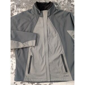 L.L. Bean‎ Two-Tone Gray Women's Soft Shell Jacket XL